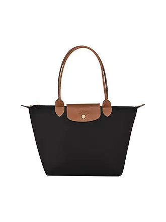 LONGCHAMP | Le Pliage Original Shopper Medium, Cognac | schwarz